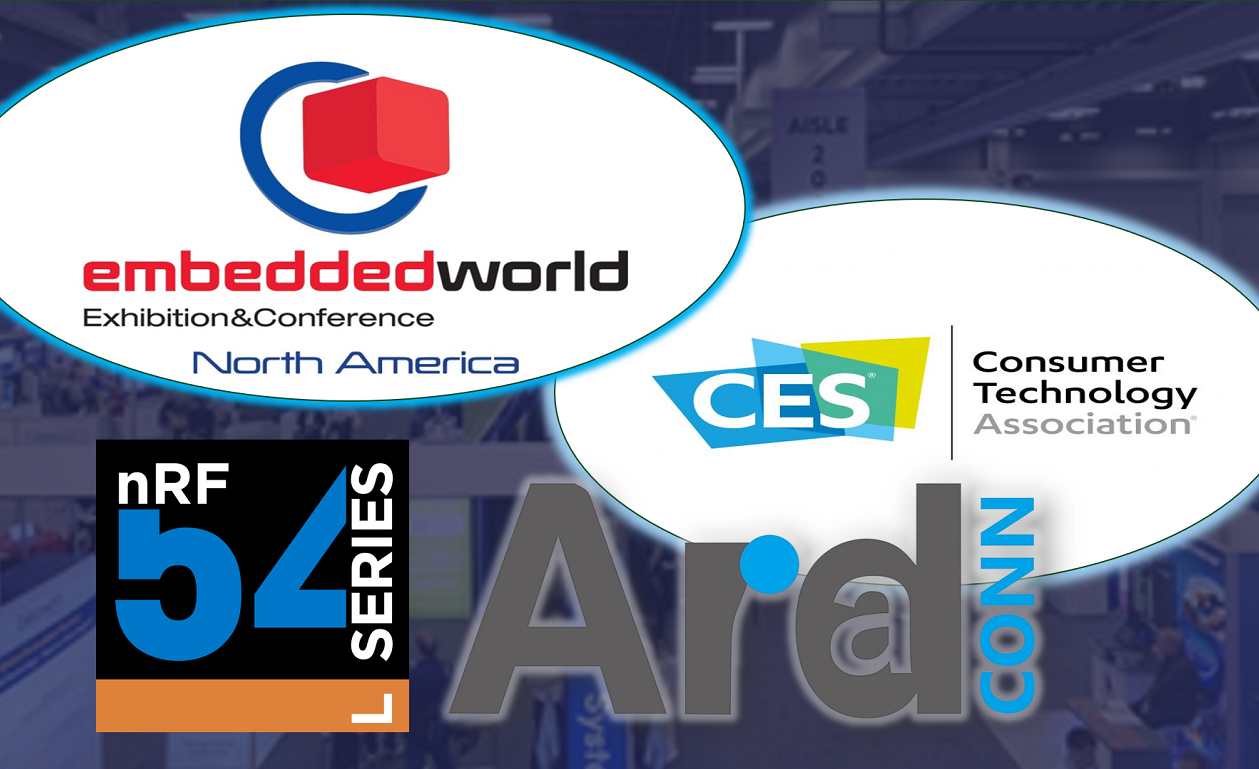 Arad Connectivity 攜手 Nordic Semiconductor 亮相 Embedded World NA 2025 與 CES 2026，展示頂尖藍牙模組技術